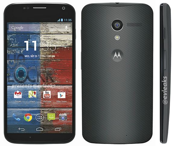 Motorola Moto X noir