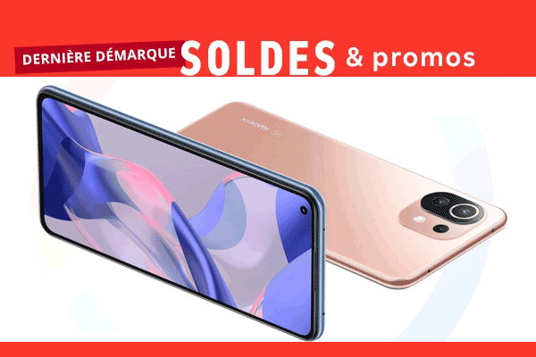 Incroyable, le Xiaomi 11 Lite 5G NE est soldé à -44% pour la dernière démarque des soldes