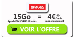 promo Syma Mobile 15Go