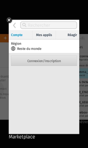 Firefox OS interface