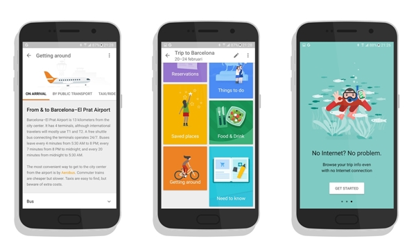 Google Trips : une nouvelle application pour les vacances