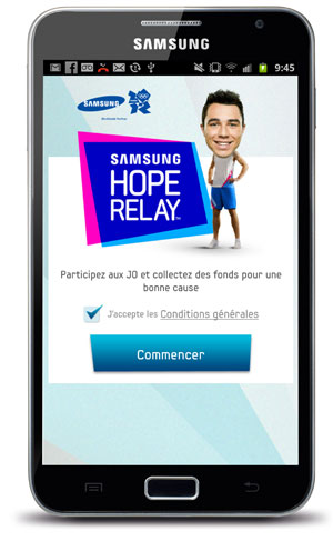 Samsung Hope Relay : déjà 60 000 euros récoltés