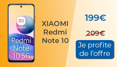 French Days : le Xiaomi Redmi Note 10 est à 199?