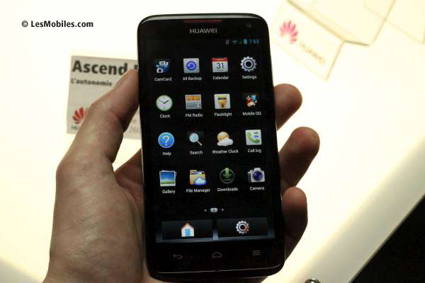 Huawei Ascend D1 Quad XL : application