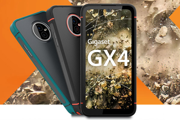 Smartphone Gigaset GX4, modèle renforcé avec un capteur photo 48 mégapixels