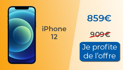 L'iPhone 12 au meilleur prix chez RED by SFR