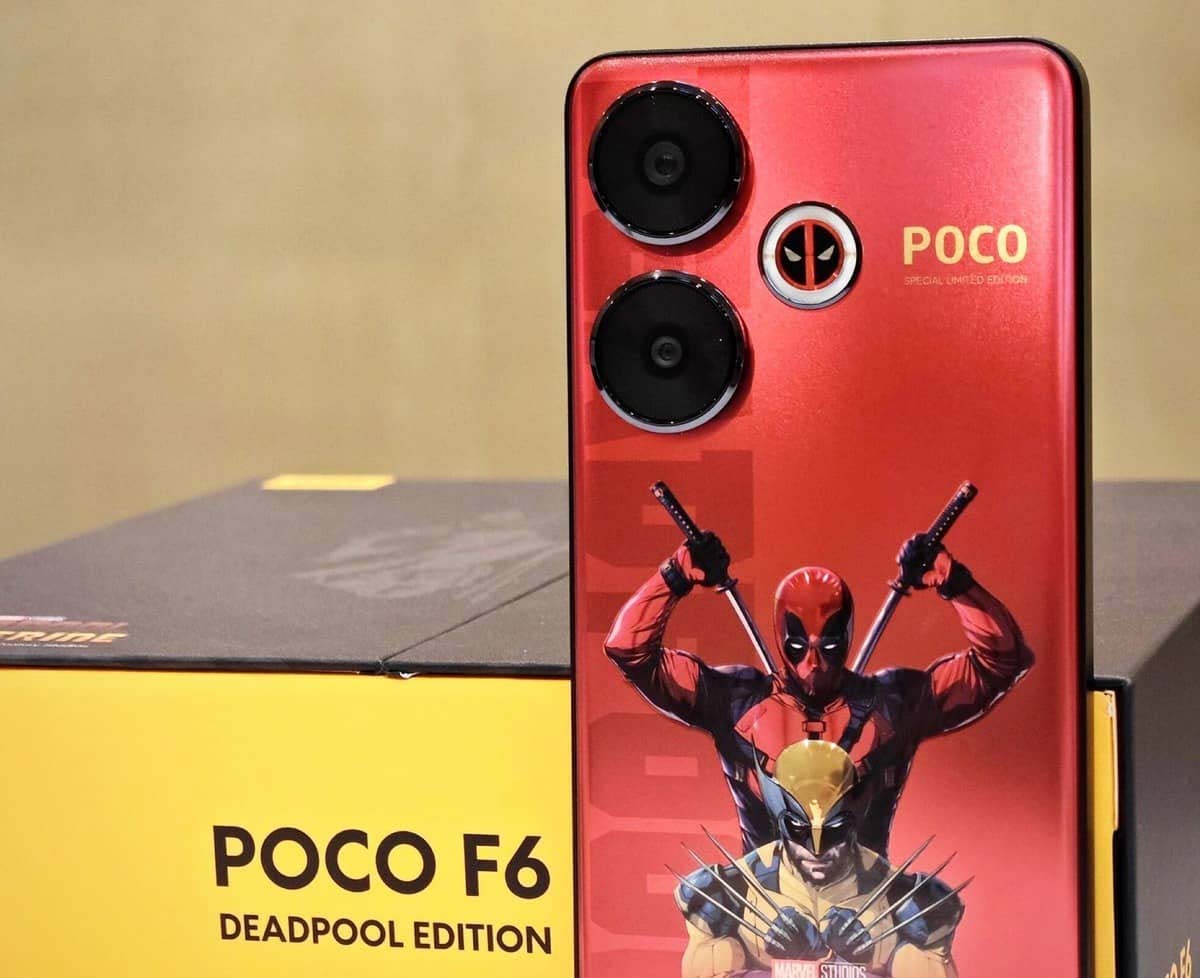 POCO F6 Deadpool Edition