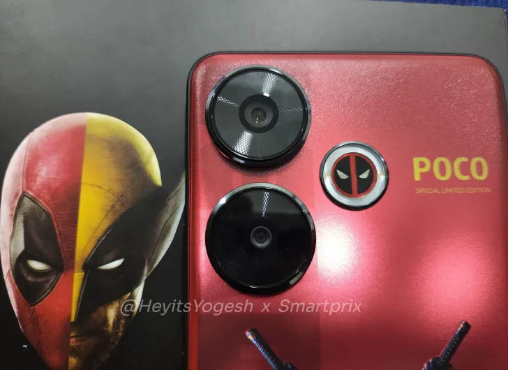 POCO F6 Deadpool Edition