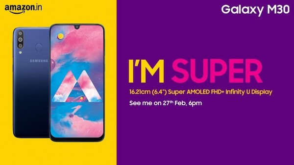 Samsung officialiserait le Galaxy M30 pendant le MWC ?