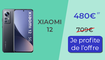 Xiaomi 12 promotion soldes rakuten