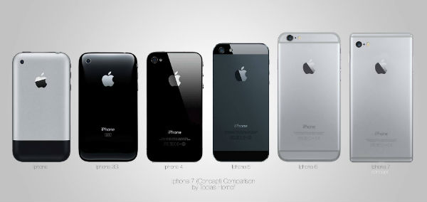 Apple iPhone Edge concept