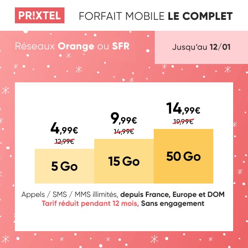 Promo Le complet Prixtel