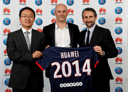 Huawei devient partenaire officiel du Paris Saint-Germain