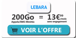 promo Lebara 200Go 