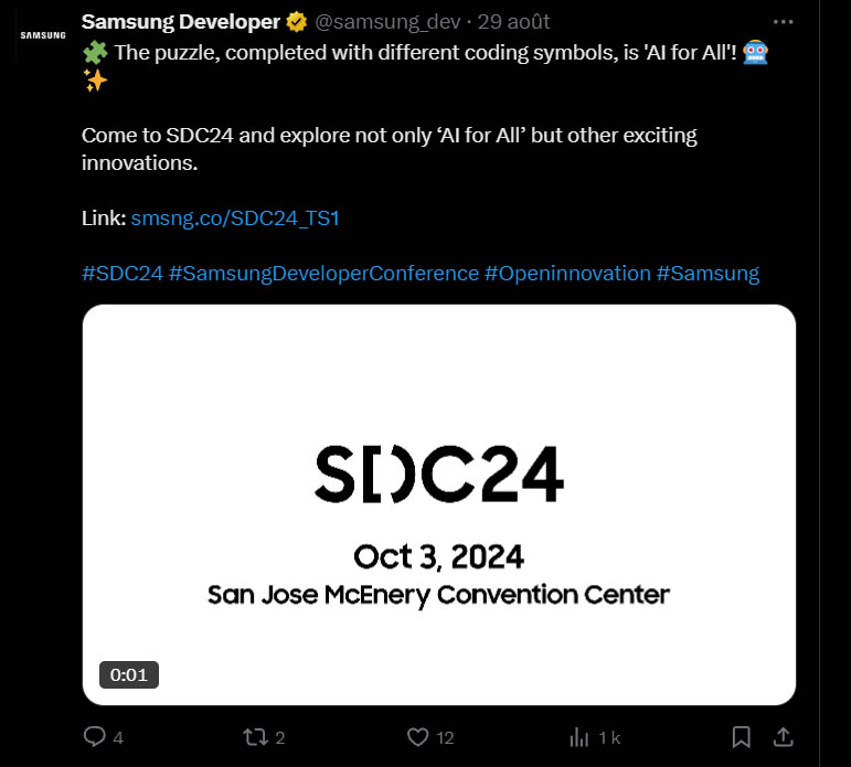 Samsung SDC 2024