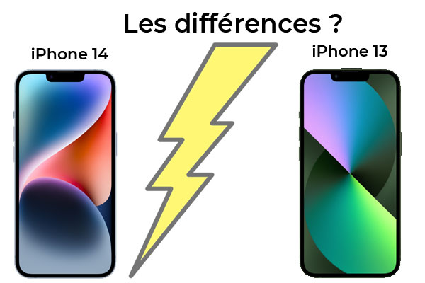 iPhone 13 contre iPhone 14, quelles sont les différences ?