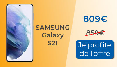 Soldes : Samsung Galaxy S21 en promotion à 809?