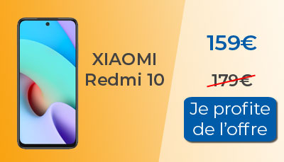 Le Xiaomi Redmi 10 est à 159? chez Boulanger