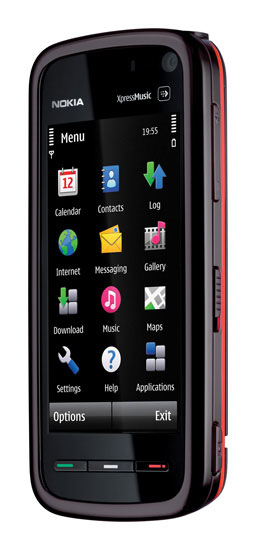 Nokia 5800 XpressMusic avec écran tactile
