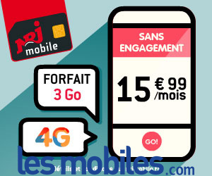 (Exclu) NRJ Mobile relance la guerre des prix avec son forfait 4G illimité 3Go à 15,99 euros