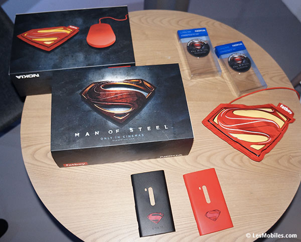 Nokia Lumia 925, Edition Limitée MAN OF STEEL