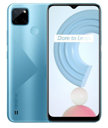 realme c21 bleu