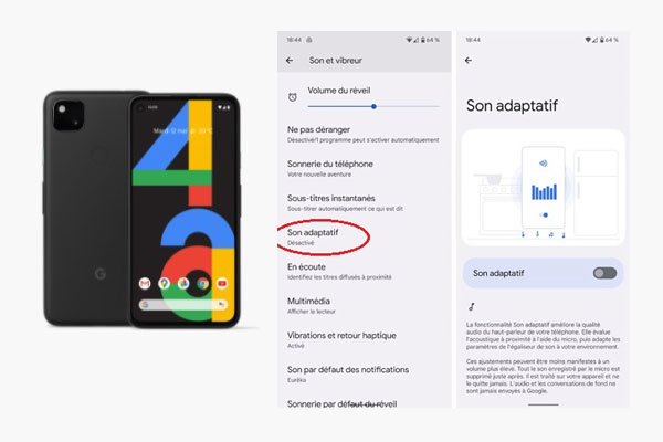 Utilisez la fonction Son Adaptatif sur les Google Pixel pour mieux profiter de la musique