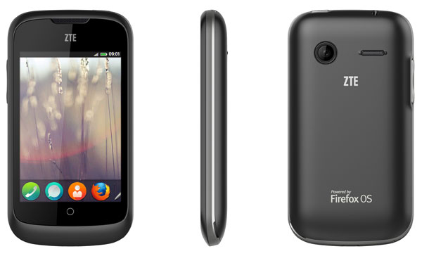 ZTE dévoile son premier smartphone sous Firefox OS (MWC 2013)