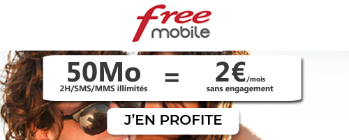 forfait Free 2 euros