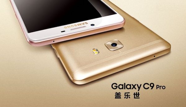 Samsung officialise sa très grande phablette Galaxy C9 Pro