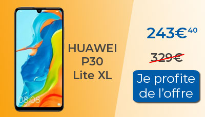 Promo Cdiscount : Huawei P30 Lite XL à 243?