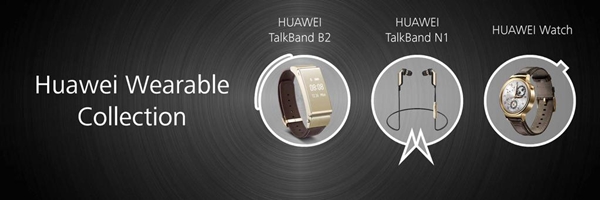 Huawei présente trois wearables, dont une première montre Android Wear (MWC 2015)